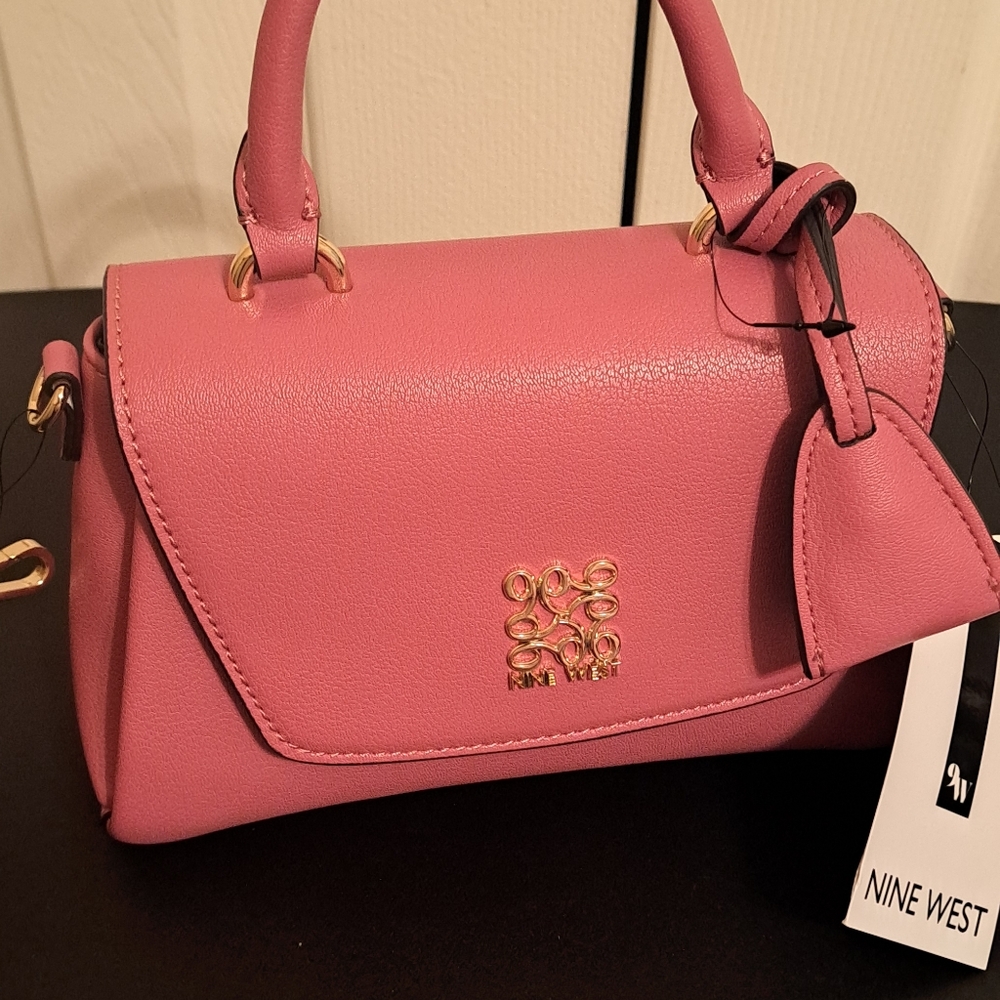 Nine West Camas Satchel with adjustable and detachable straps NWT